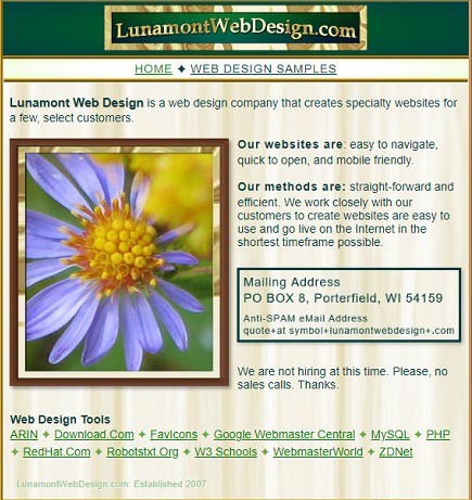 Lunamont Web Design